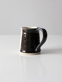 vintage studio pottery mug