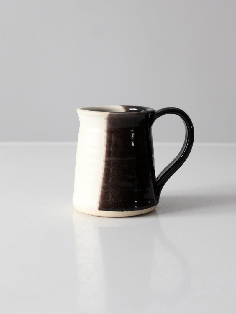 vintage studio pottery mug