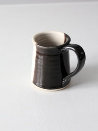 vintage studio pottery mug