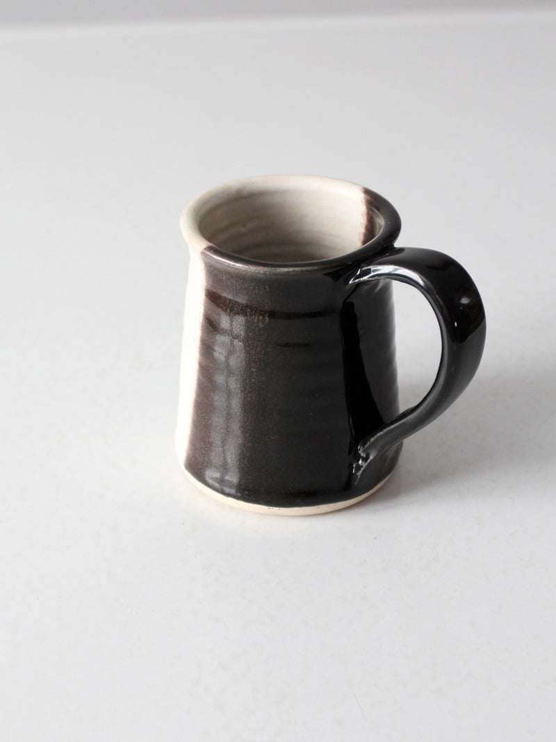 vintage studio pottery mug