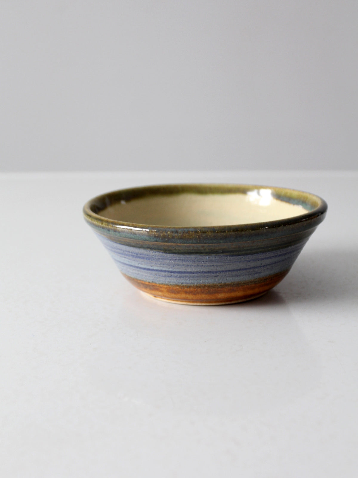 vintage studio pottery bowl