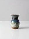 vintage studio pottery vase