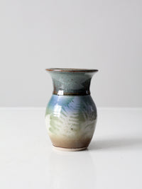 vintage studio pottery vase