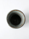 vintage studio pottery vase