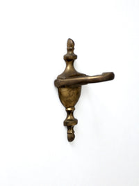 vintage brass door knocker