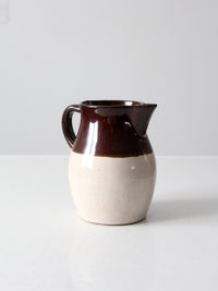 vintage Roseville Pottery pitcher