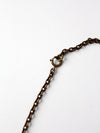 vintage cross pendant necklace