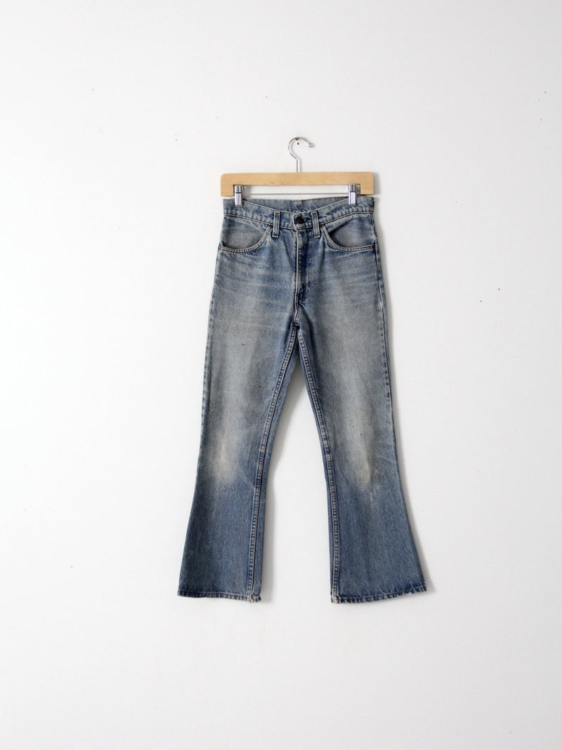 vintage Levis 646 jeans, crop flare 29 x 28