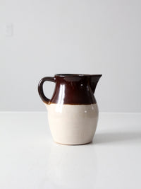 vintage Roseville Pottery pitcher