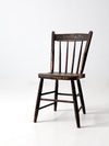antique painted wood chair