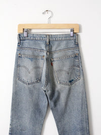 vintage Levis 646 jeans, crop flare 29 x 28