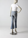 vintage Levis 646 jeans, crop flare 29 x 28