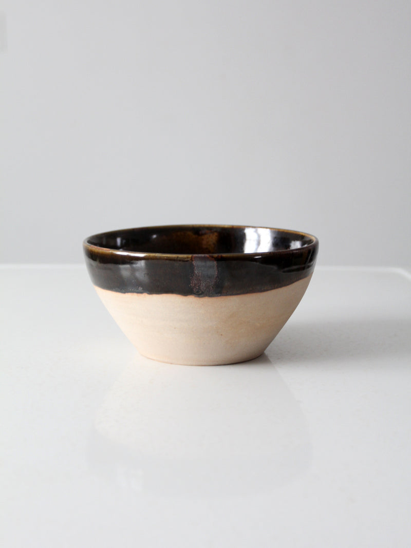 vintage studio pottery bowl