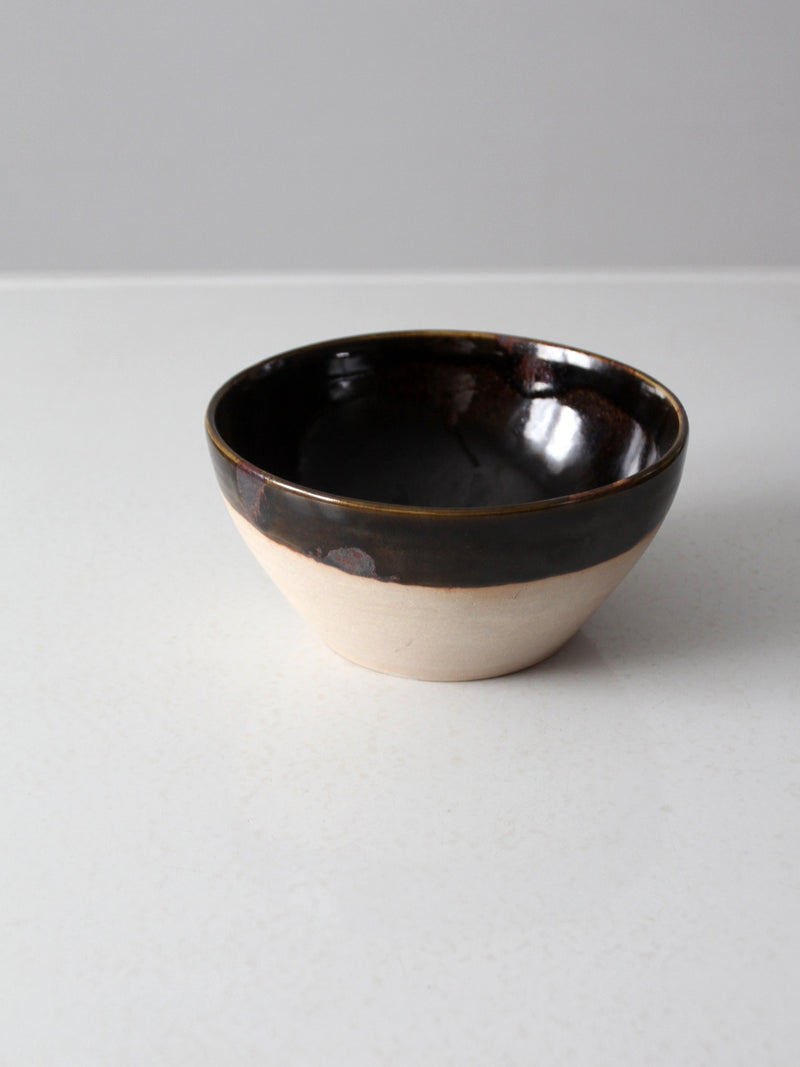 vintage studio pottery bowl