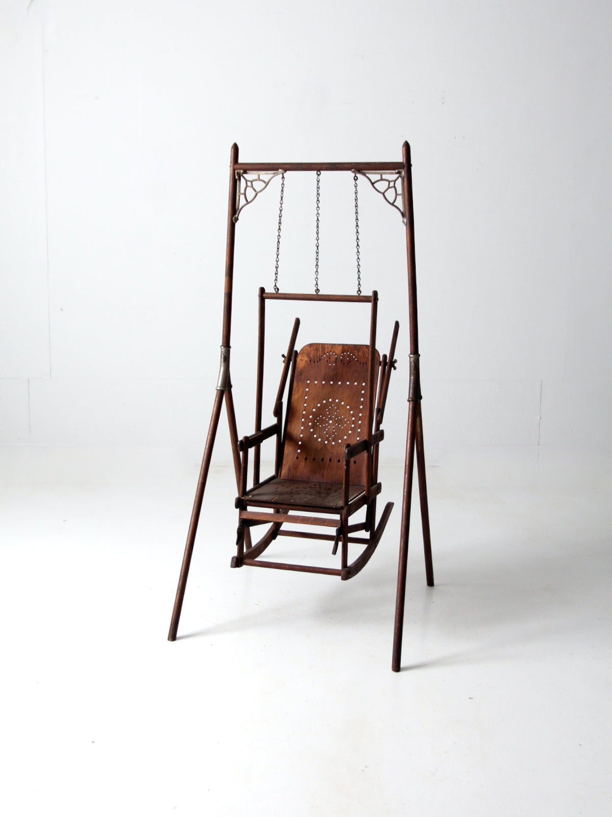 antique décorative swing chair