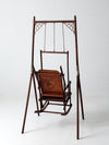 antique décorative swing chair