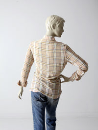 vintage 70s gauze cotton shirt