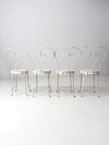 vintage ice cream parlor chairs set of 4