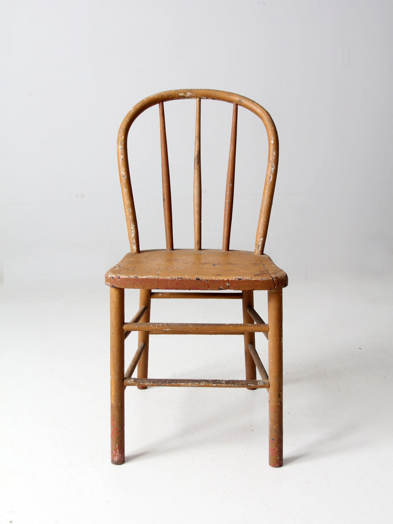 antique farmhouse Windsor chair