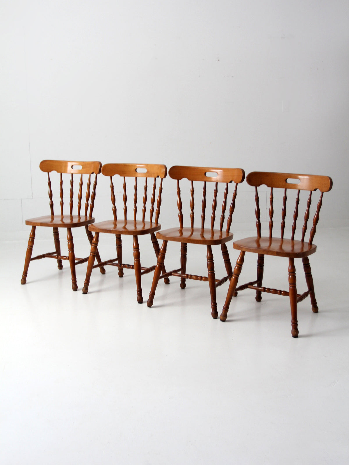 vintage pub style dining chairs set of 4