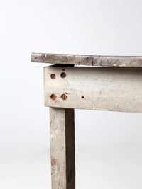 antique farmhouse table