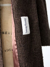 vintage 1960s Betty Rose wool coat with fur collar