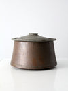 antique copper pot