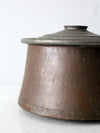 antique copper pot