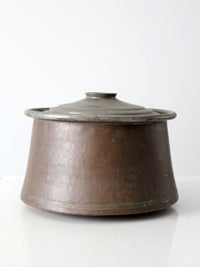 antique copper pot