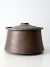 antique copper pot