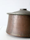 antique copper pot