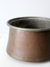 antique copper pot