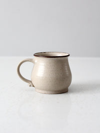 vintage studio pottery mug