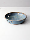 vintage studio pottery decorative tray