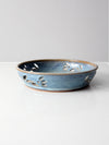 vintage studio pottery decorative tray