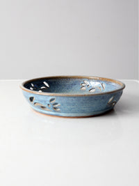 vintage studio pottery decorative tray