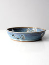 vintage studio pottery decorative tray