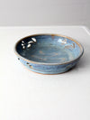 vintage studio pottery decorative tray