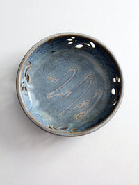 vintage studio pottery decorative tray