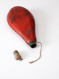 red flask