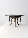 antique copper and brass brazier
