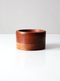 vintage wood bowl