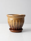 vintage studio pottery planter