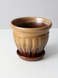 vintage studio pottery planter