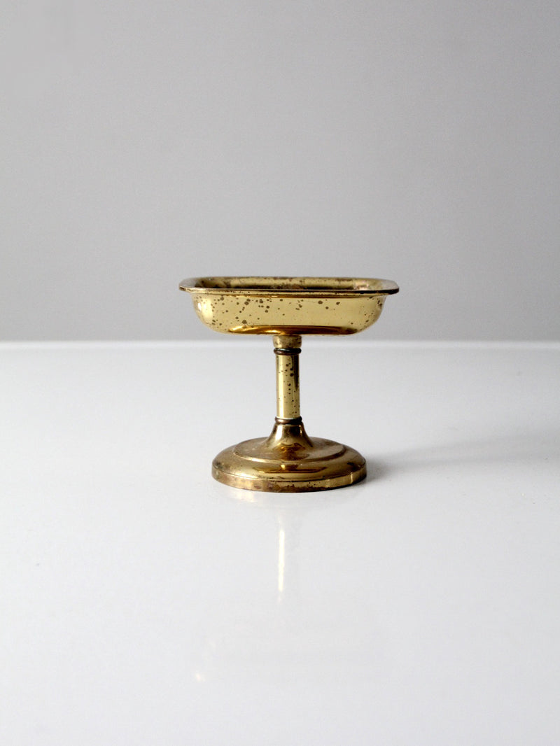 antique brass soap dish