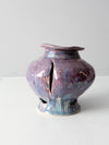 vintage abstract studio pottery vase