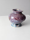 vintage abstract studio pottery vase