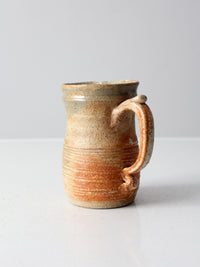 vintage studio pottery mug circa 1986