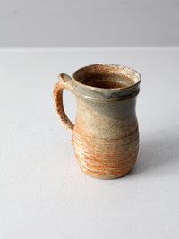 vintage studio pottery mug circa 1986