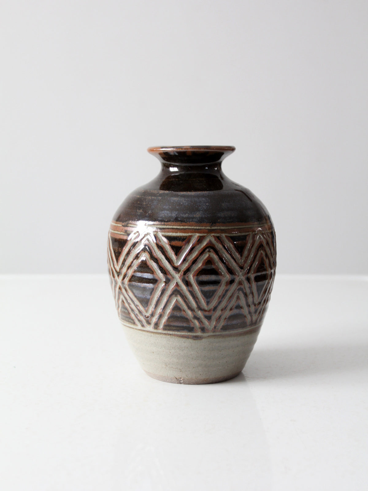 vintage studio pottery vase